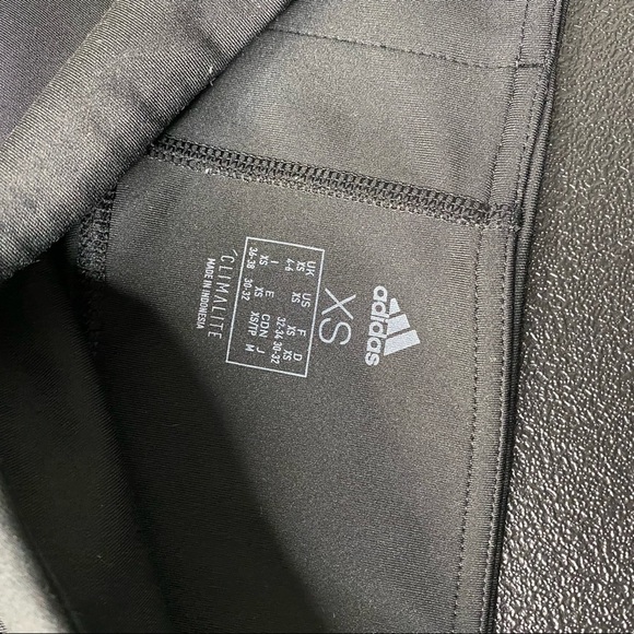 Adidas three stripe leggings XS Black white - Picture 5 of 5